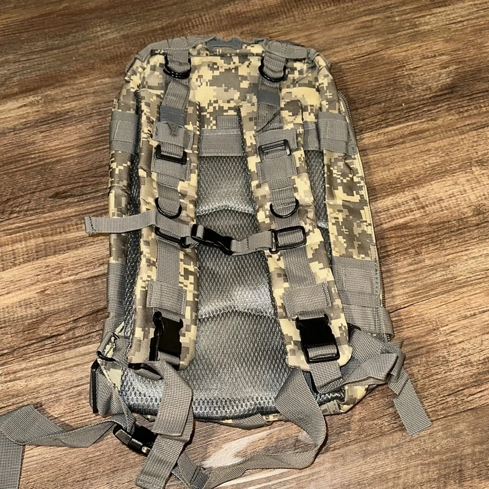 Small Tactical Military‎ Style Backpack Digital Camo Unbranded